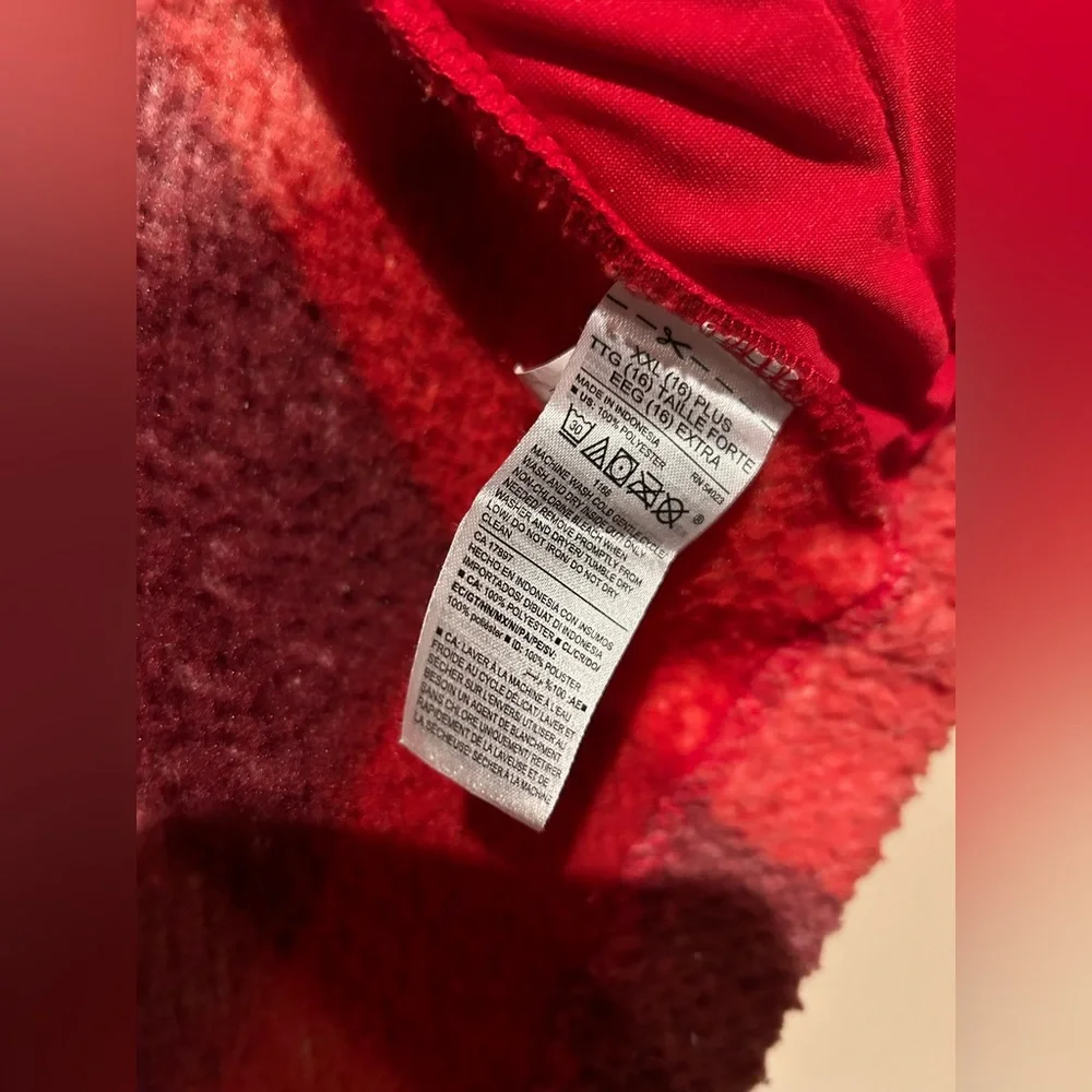 OLD NAVY Sherpa Plush Fleece Zip up vest XXL